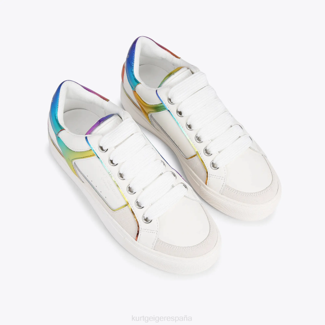 Kurt Geiger hombres banco sur de londres 2LPR592 | calzados peine blanco